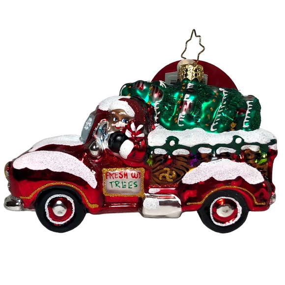 CHRISTOPHER RADKO “Christmas Tree Delivery” Ornament #1019686 - Picture 3 of 12